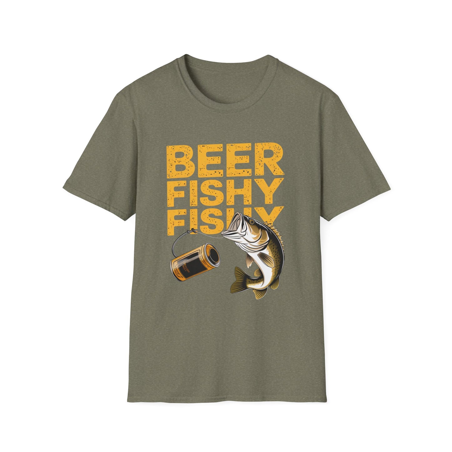 Beer Fishy Fishy Funny Fishing T-Shirt