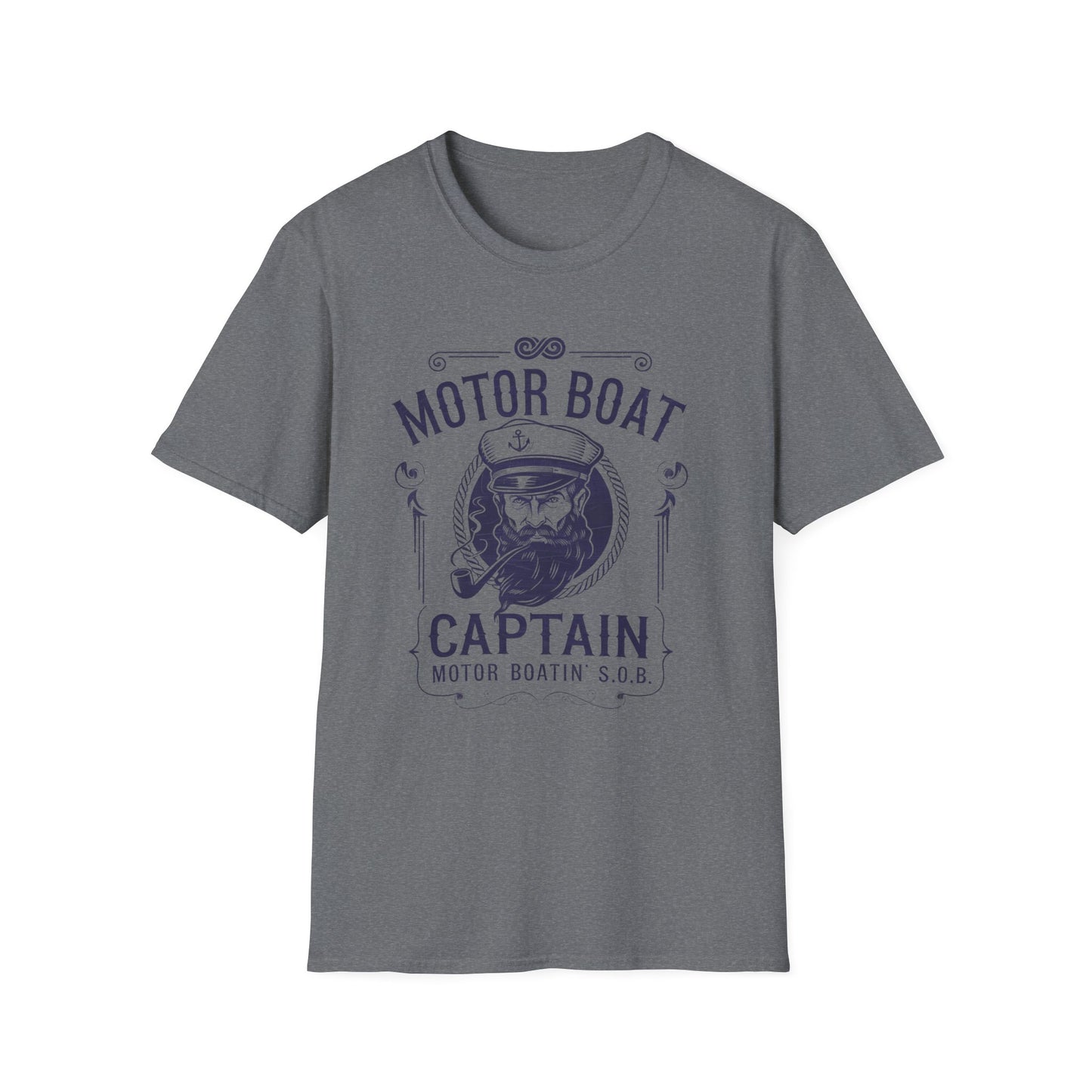 Motor Boat Captain Funny T-Shirt