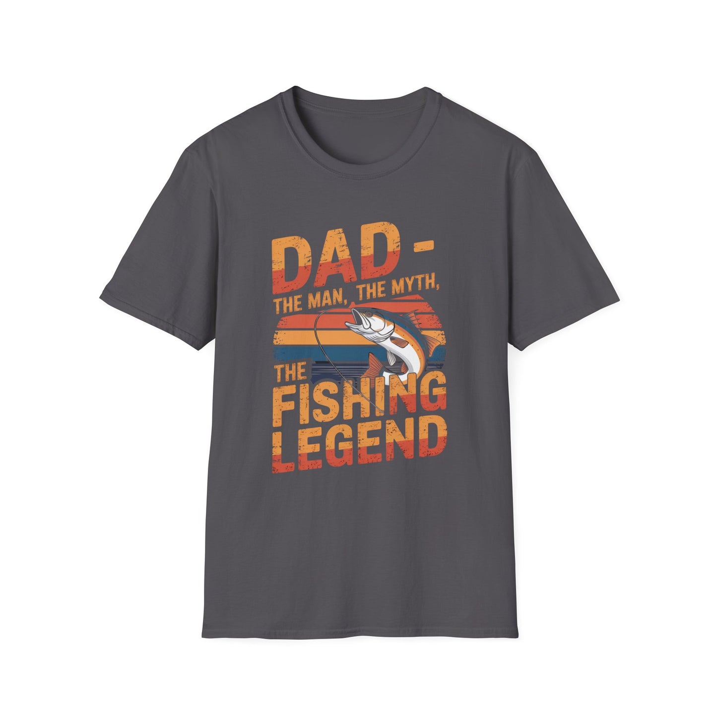 Dad The Man The Myth The Legend Fishing T-Shirt