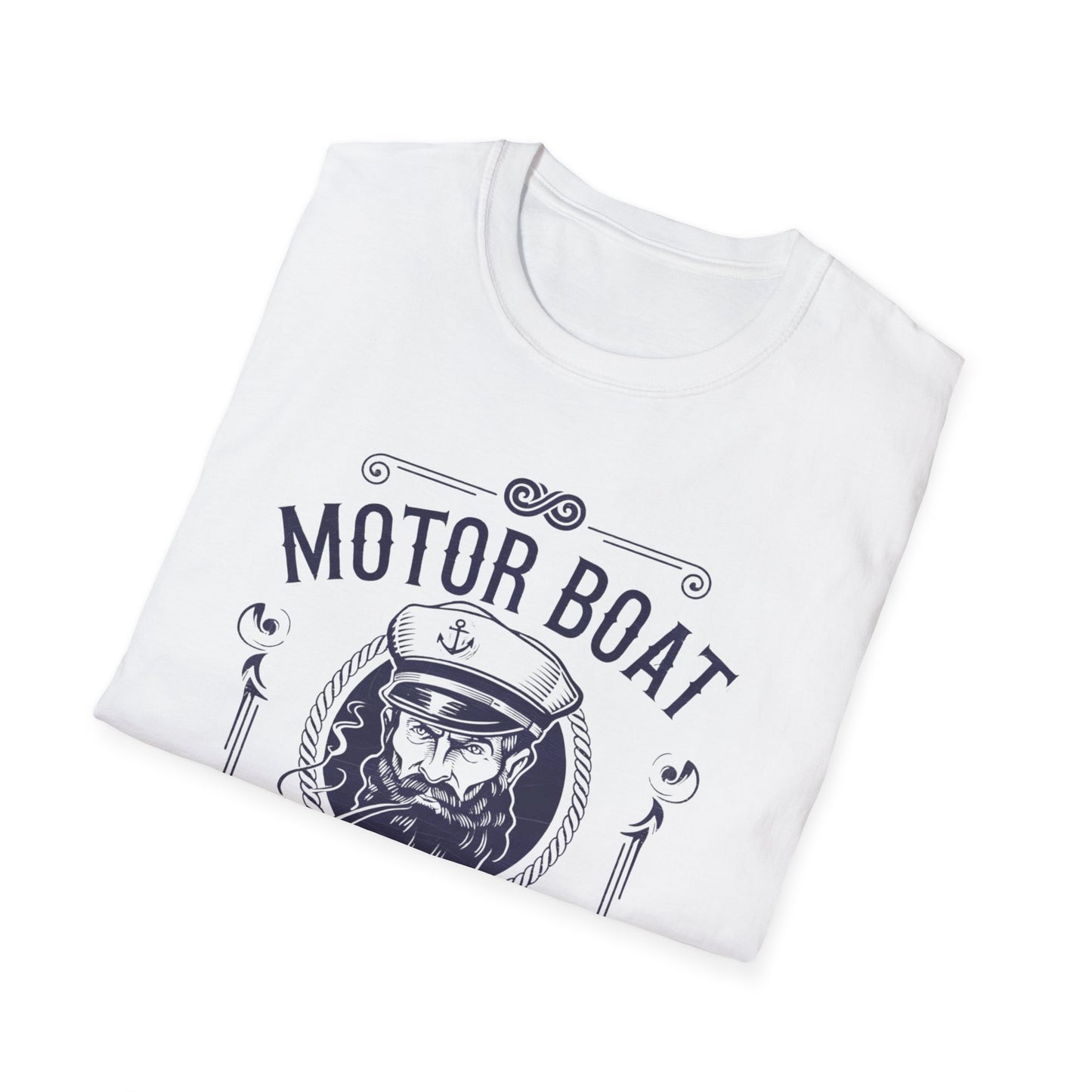 Motor Boat Captain Funny T-Shirt
