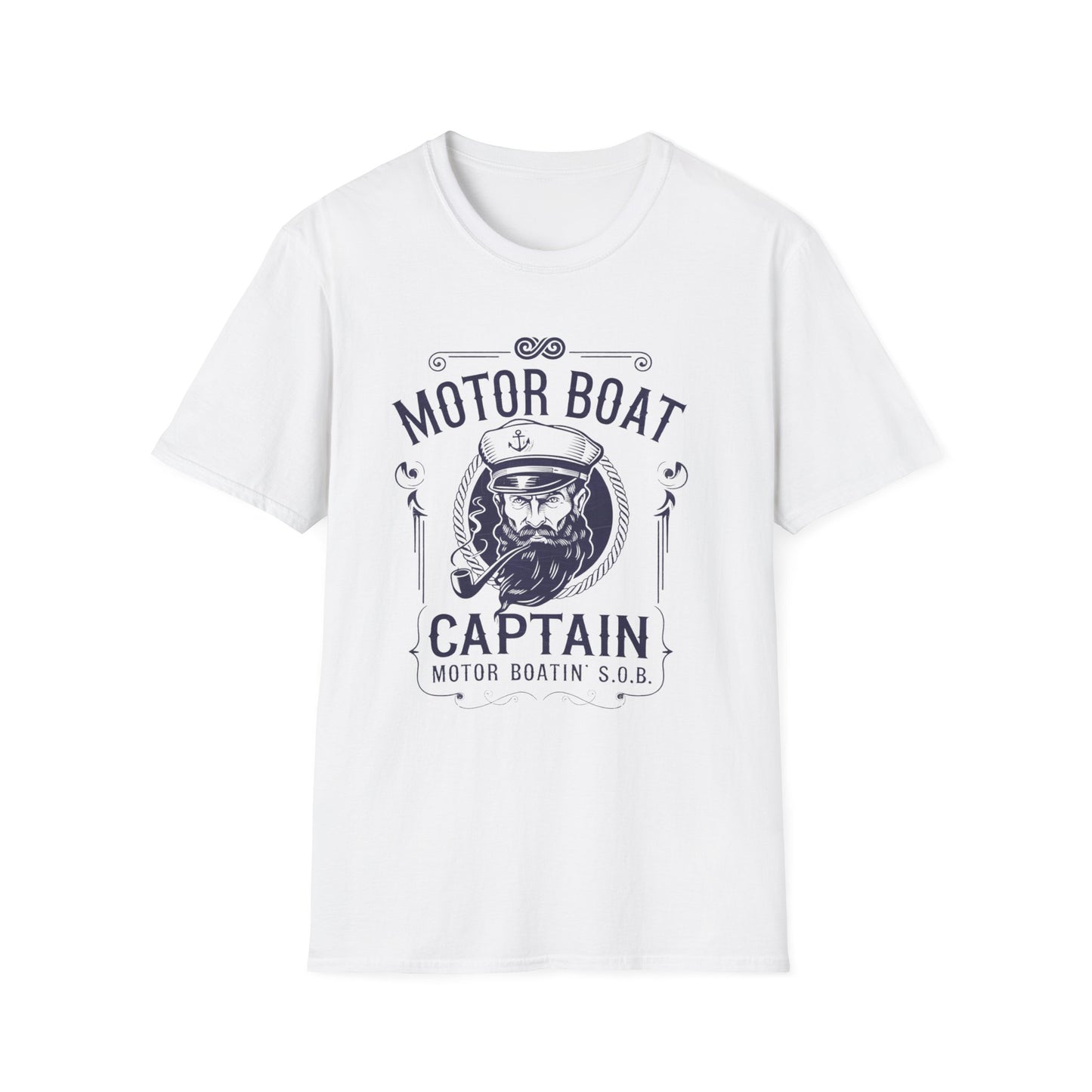 Motor Boat Captain Funny T-Shirt