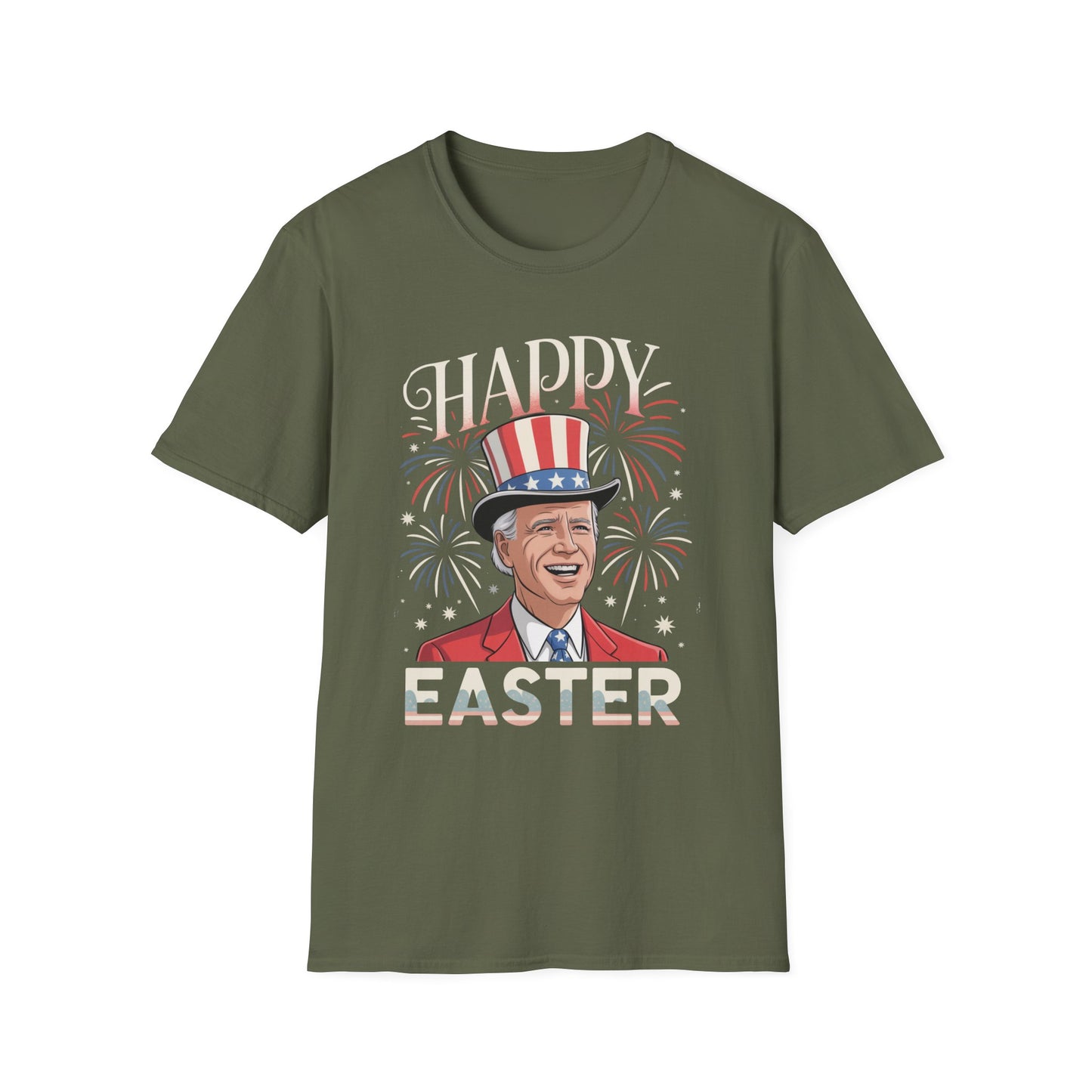 Funny Joe Biden 4th of July Happy Easter T-Shirt