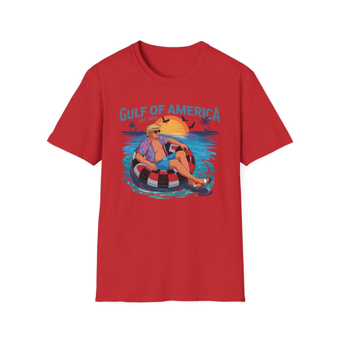 Gulf of America Funny Donald Trump T-Shirt