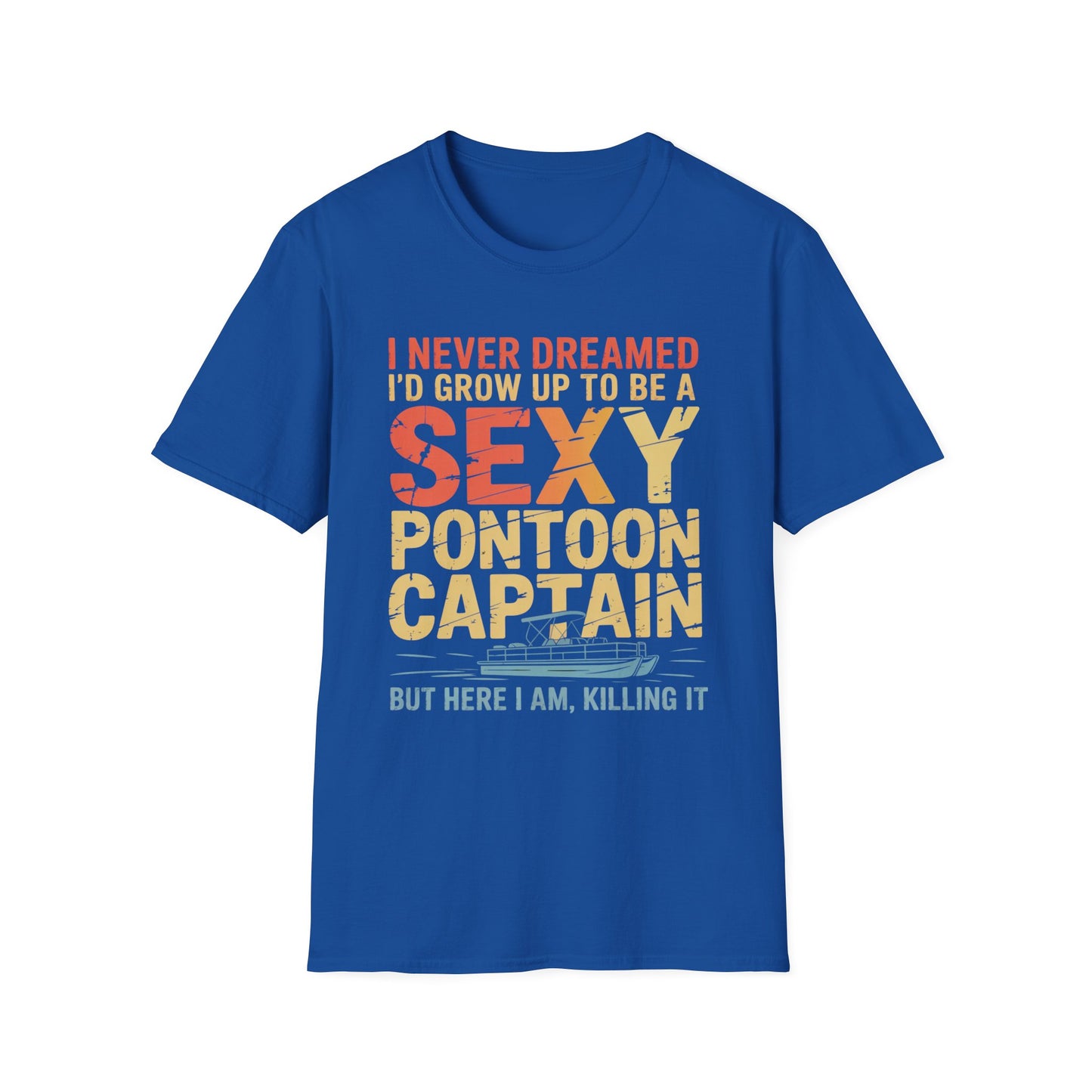 Sexy Pontoon Captain T-Shirt
