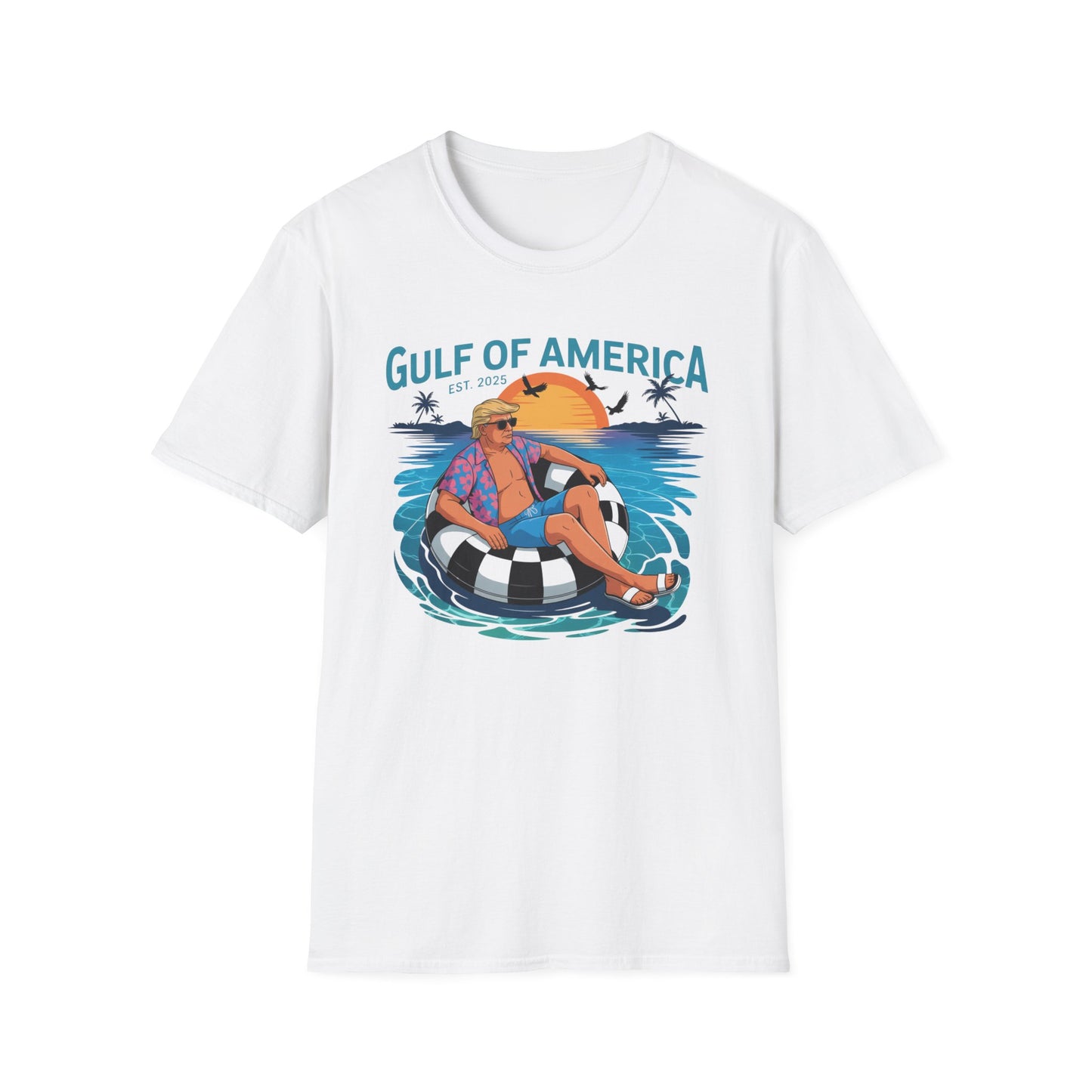Gulf of America Funny Donald Trump T-Shirt