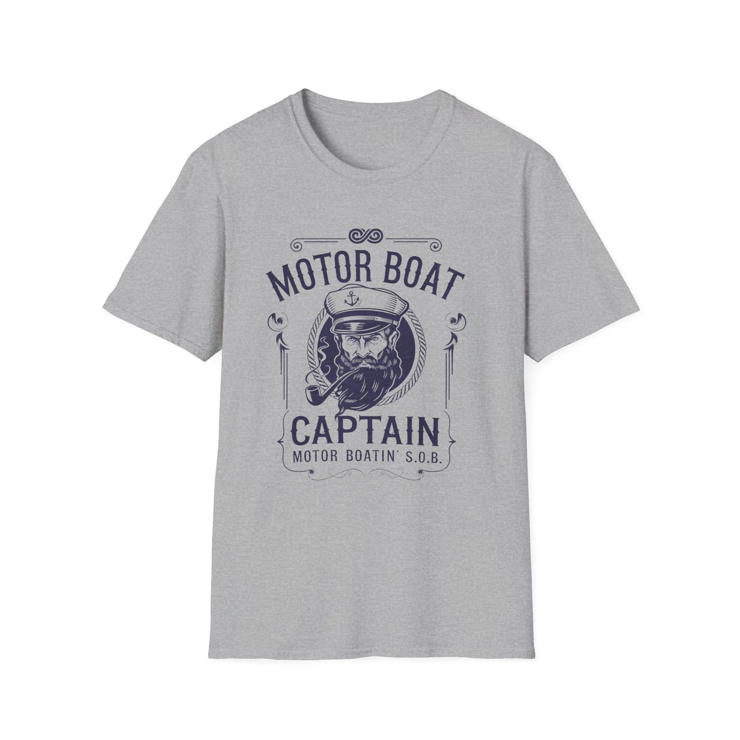 Motor Boat Captain Funny T-Shirt