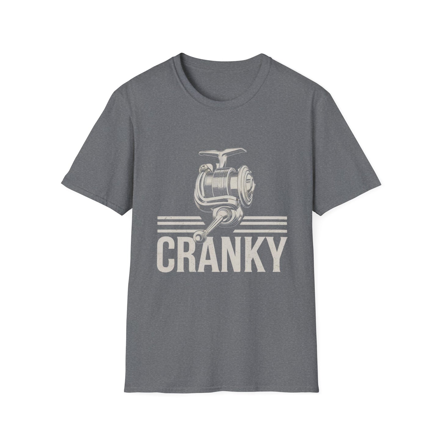 Cranky Spinner Fishing T-Shirt