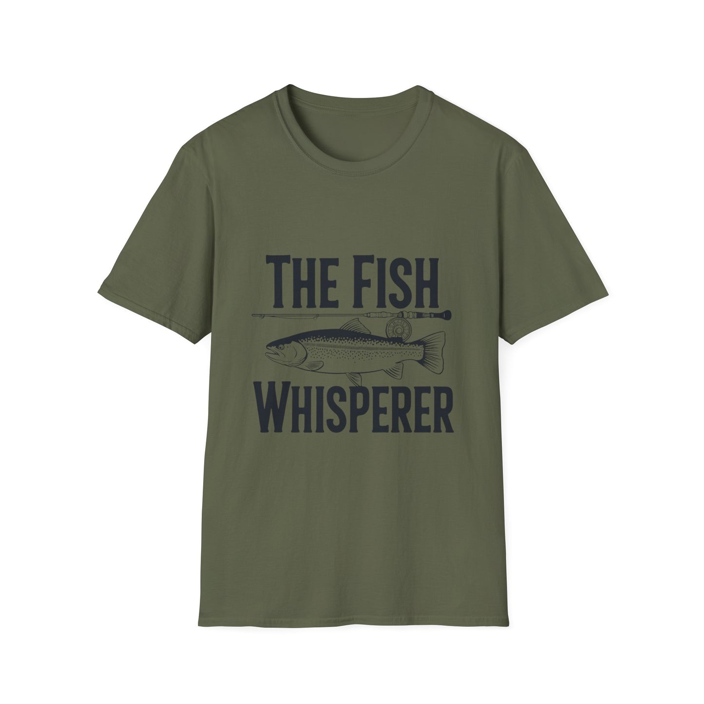 The Fish Whisperer Funny Fishing T-Shirt