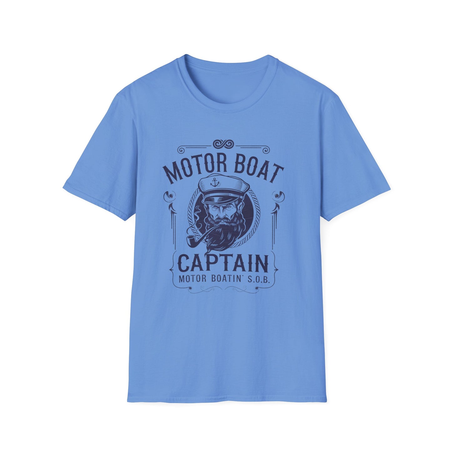 Motor Boat Captain Funny T-Shirt