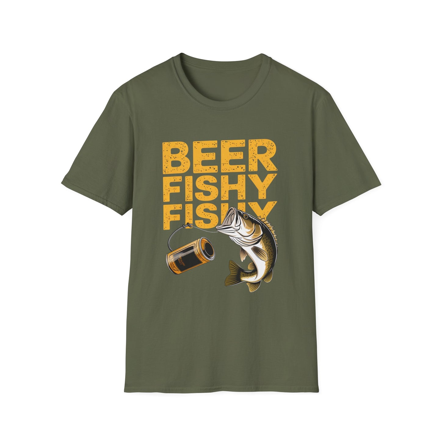 Beer Fishy Fishy Funny Fishing T-Shirt