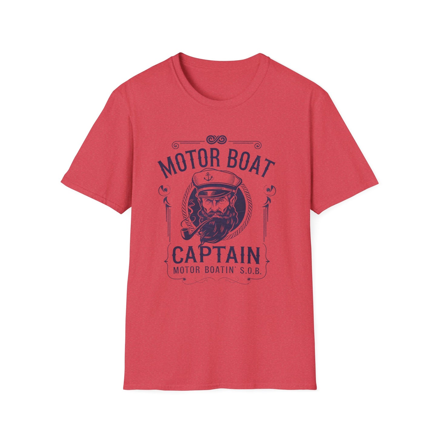 Motor Boat Captain Funny T-Shirt
