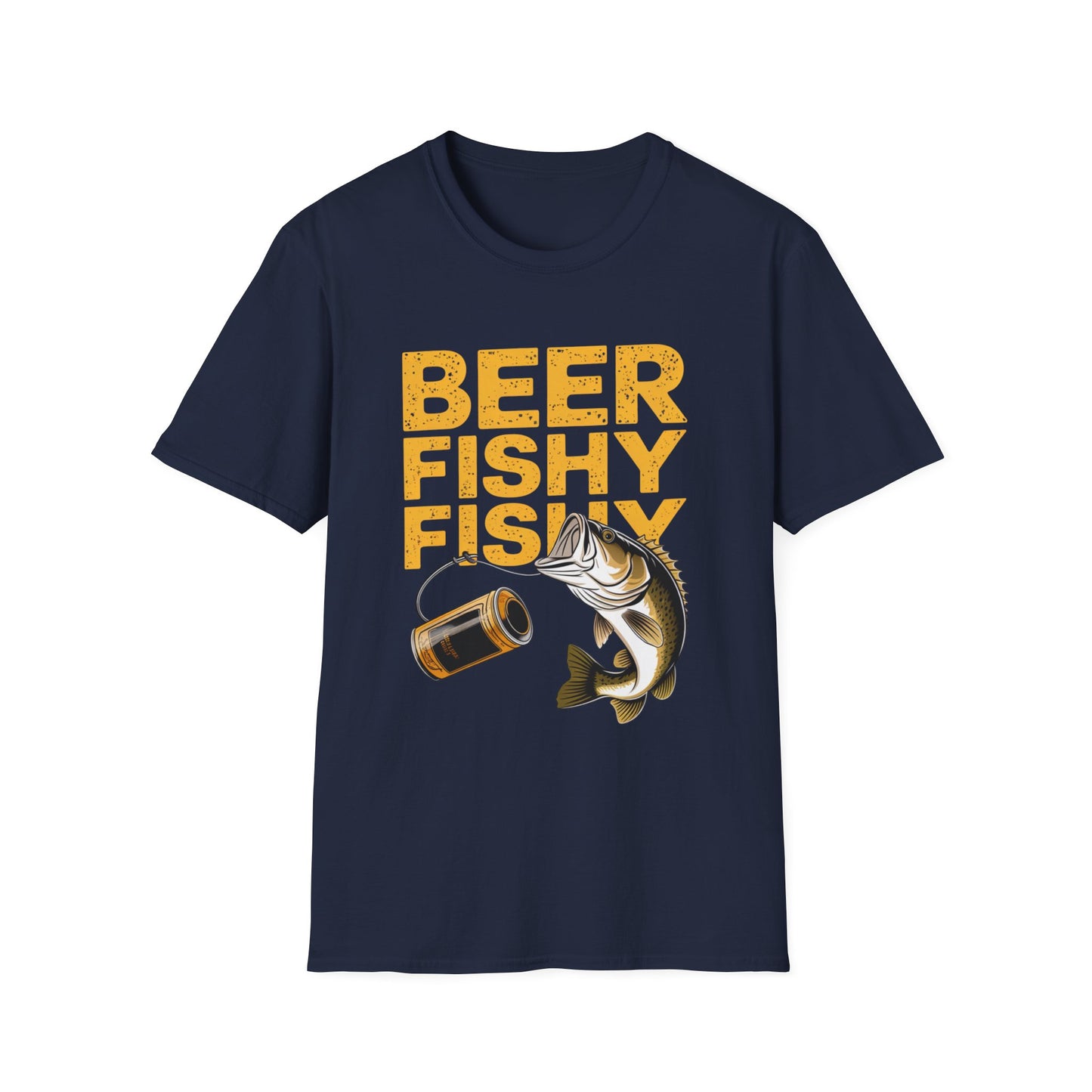 Beer Fishy Fishy Funny Fishing T-Shirt