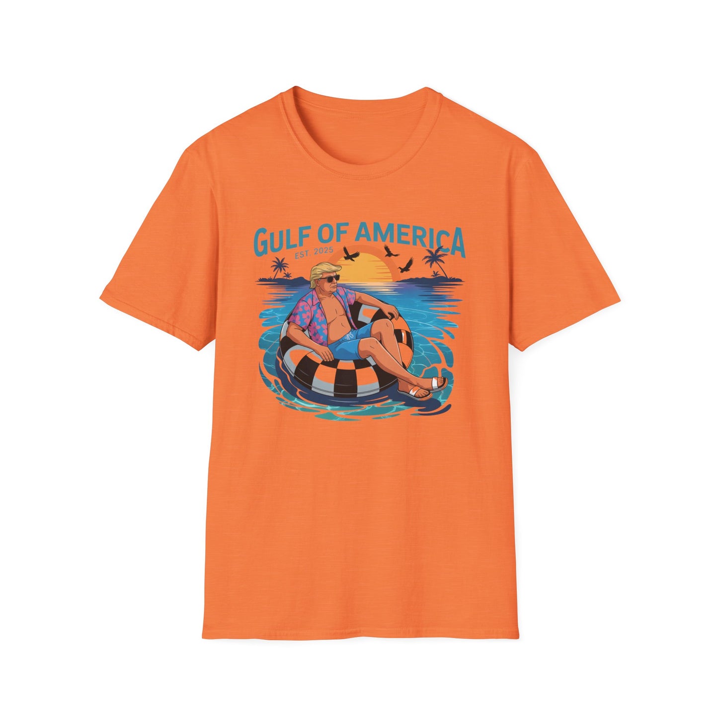 Gulf of America Funny Donald Trump T-Shirt