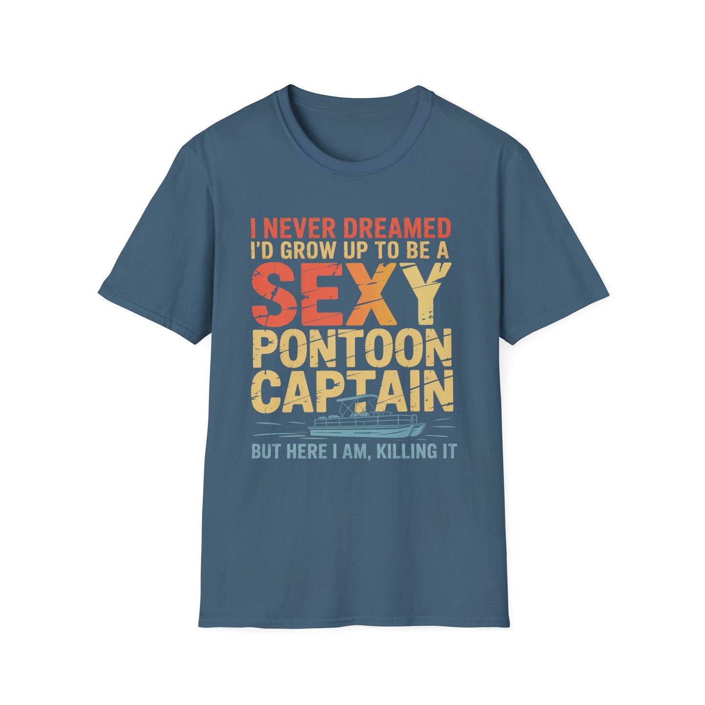 Sexy Pontoon Captain T-Shirt