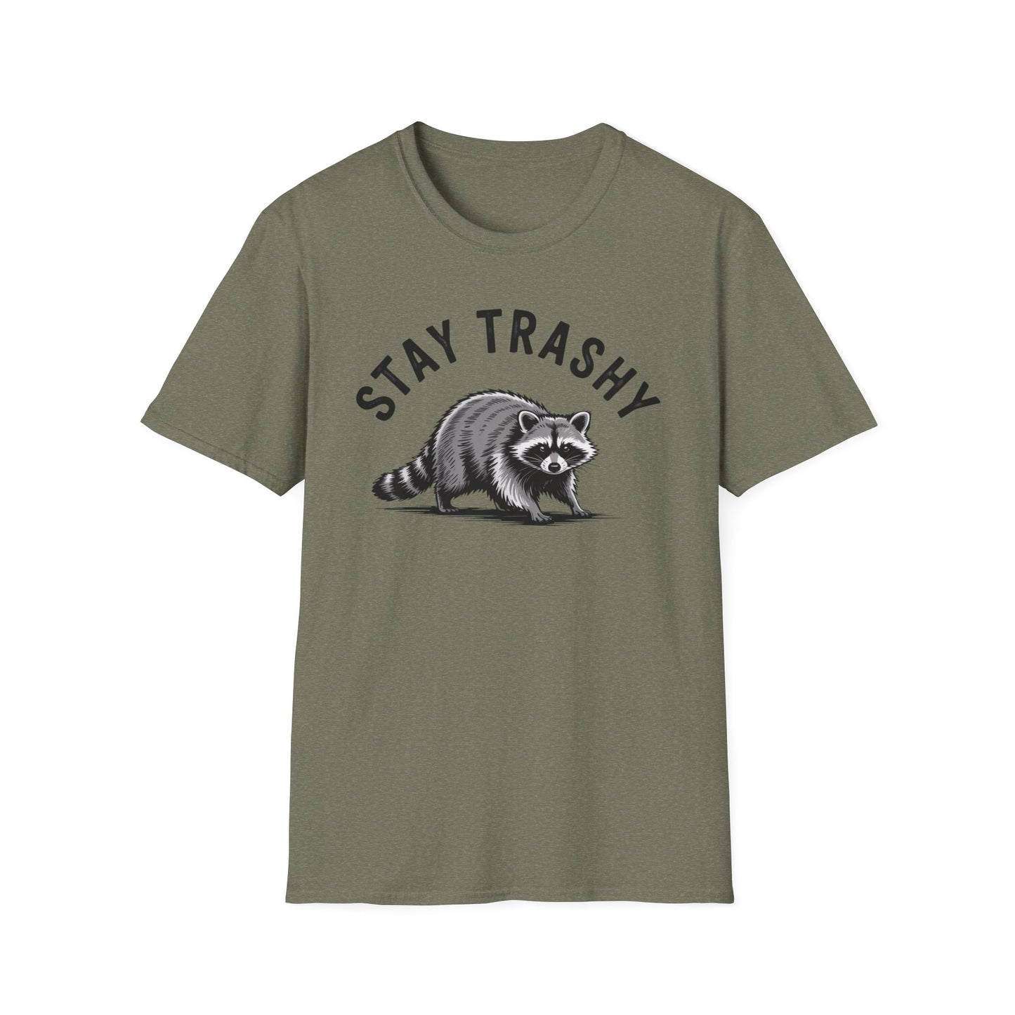 Stay Trashy Funny Raccoon T-Shirt