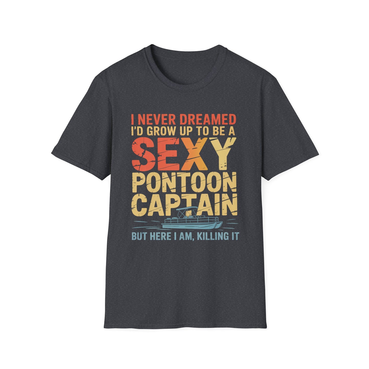 Sexy Pontoon Captain T-Shirt