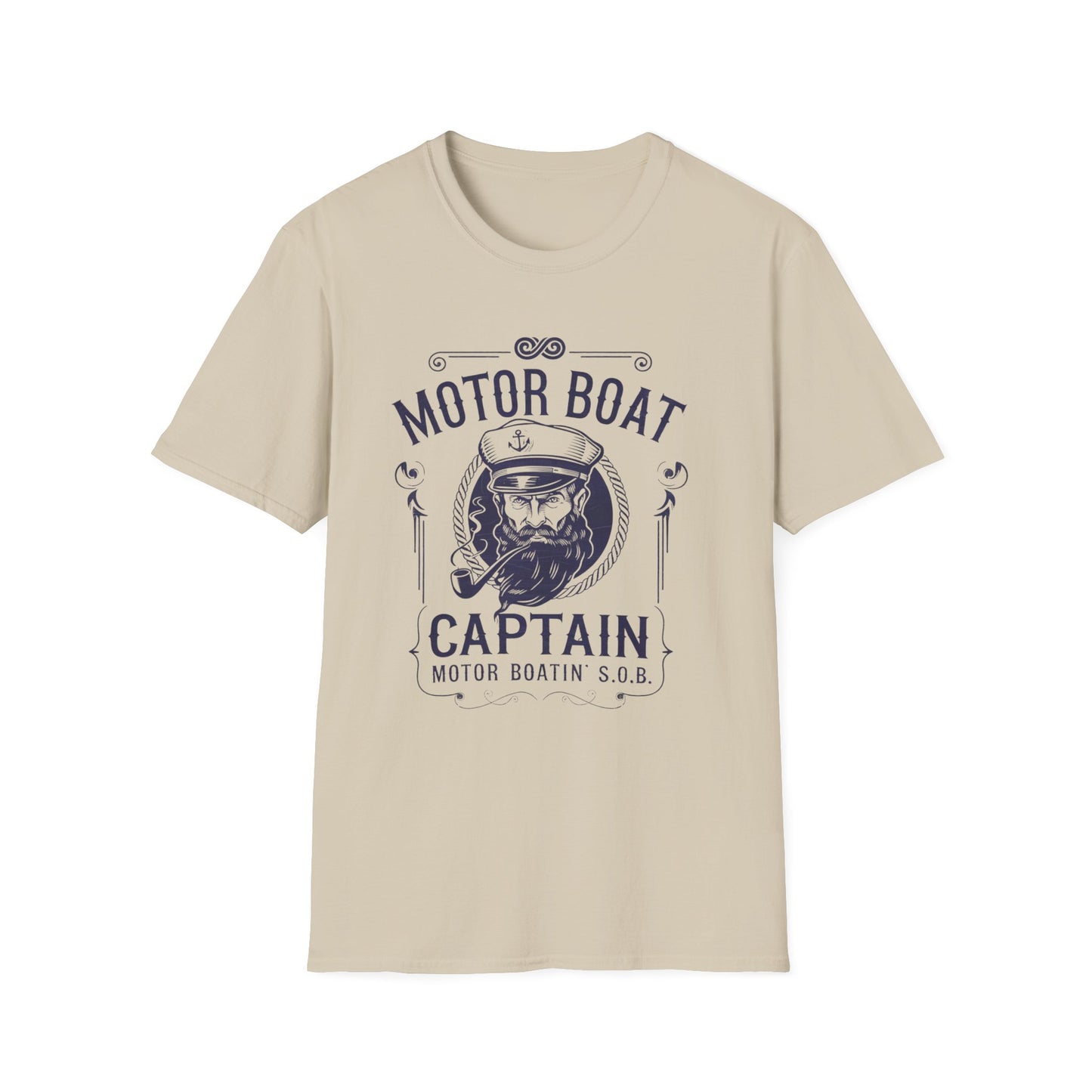 Motor Boat Captain Funny T-Shirt