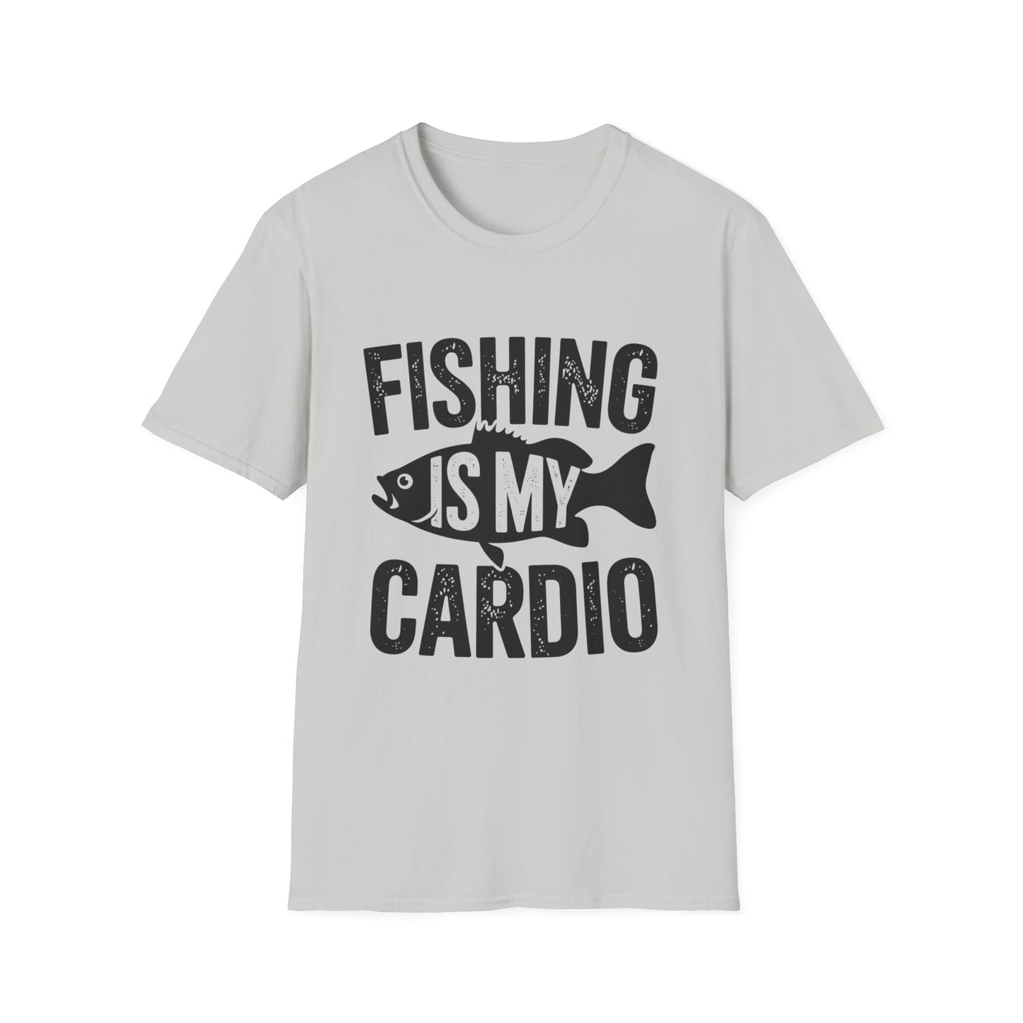Fishing is My Cardio Funny T-Shirt