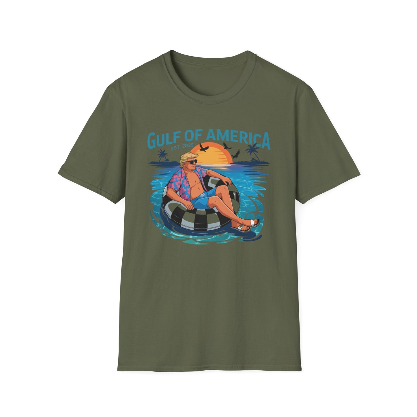 Gulf of America Funny Donald Trump T-Shirt