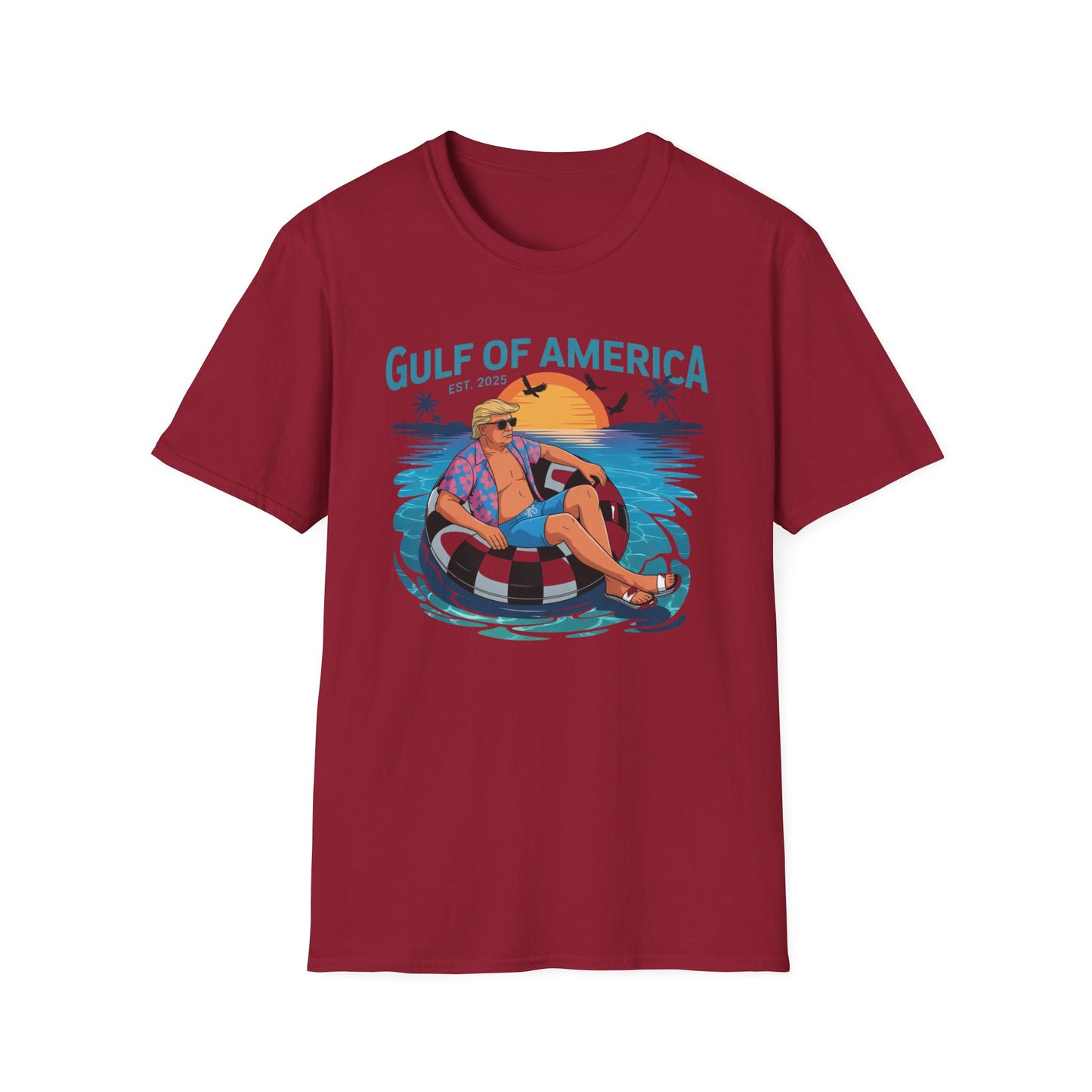 Gulf of America Funny Donald Trump T-Shirt