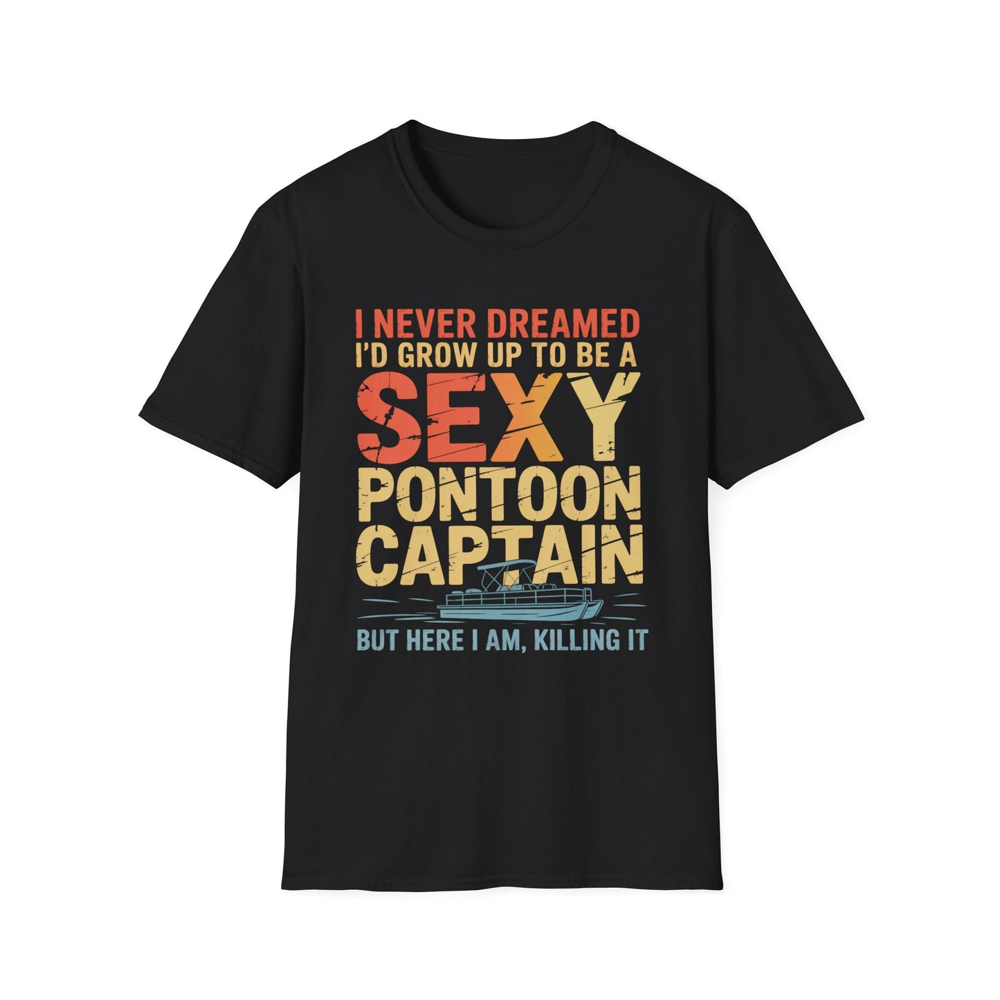 Sexy Pontoon Captain T-Shirt