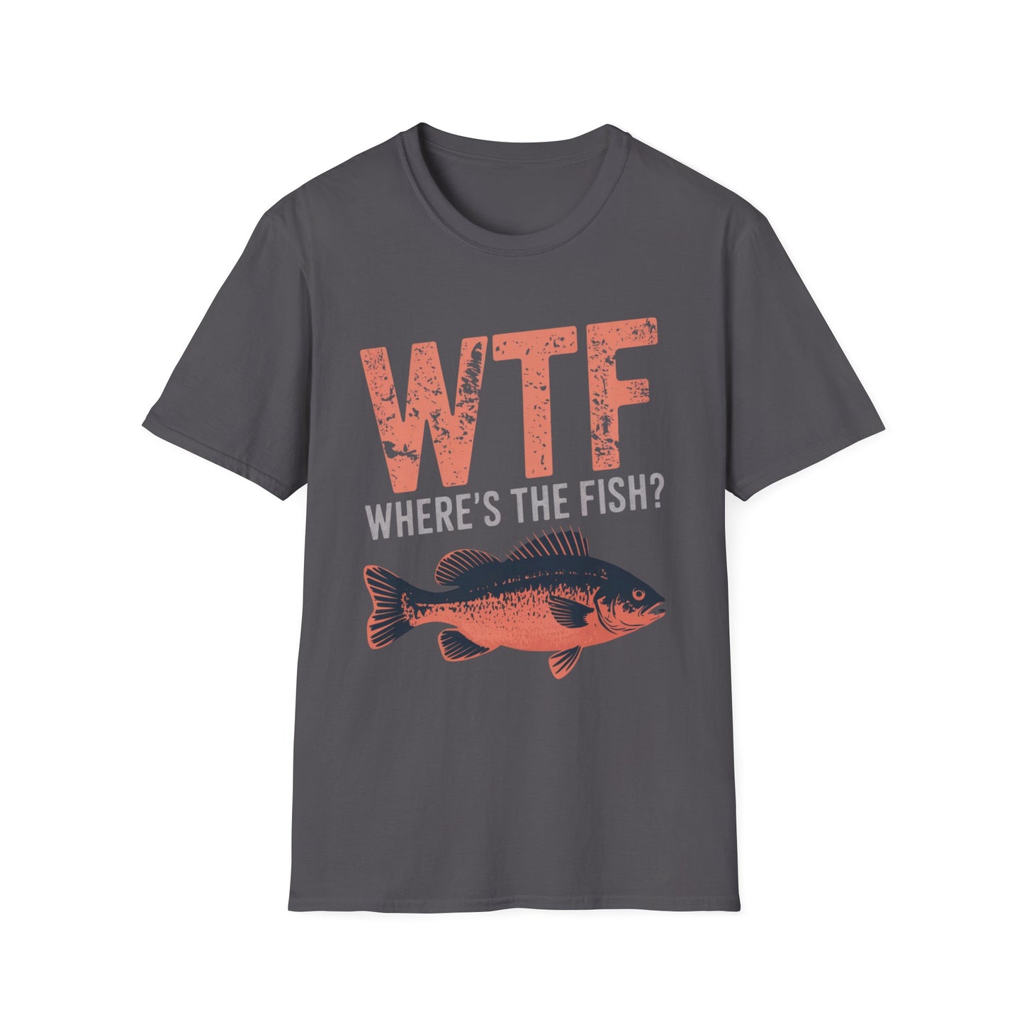 WTF: Where's the Fish, Funny Fishing Shirt