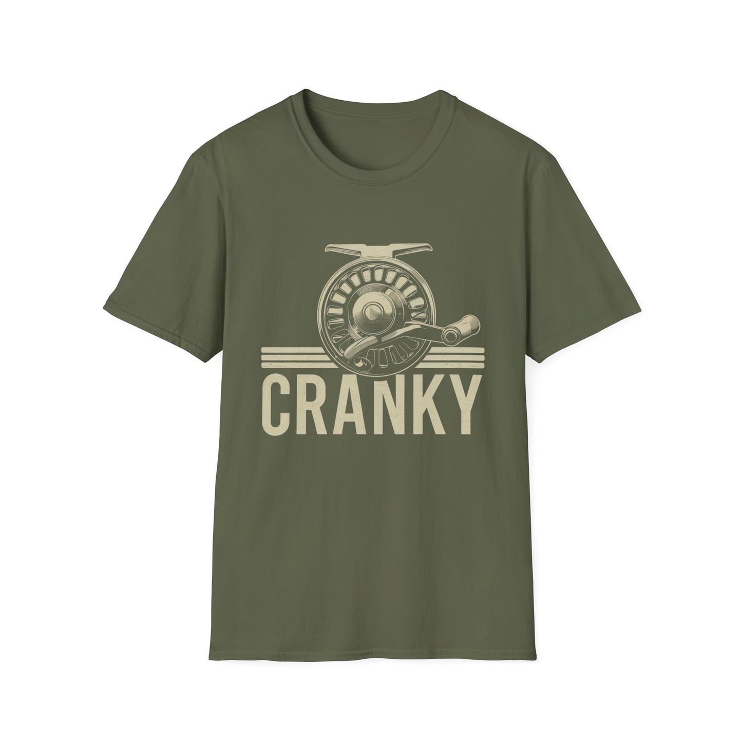 Cranky Funny Fly Fishing T-Shirt