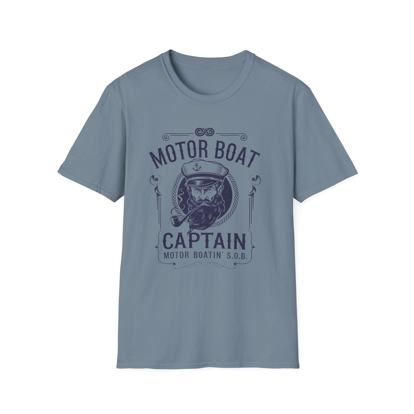 Motor Boat Captain Funny T-Shirt