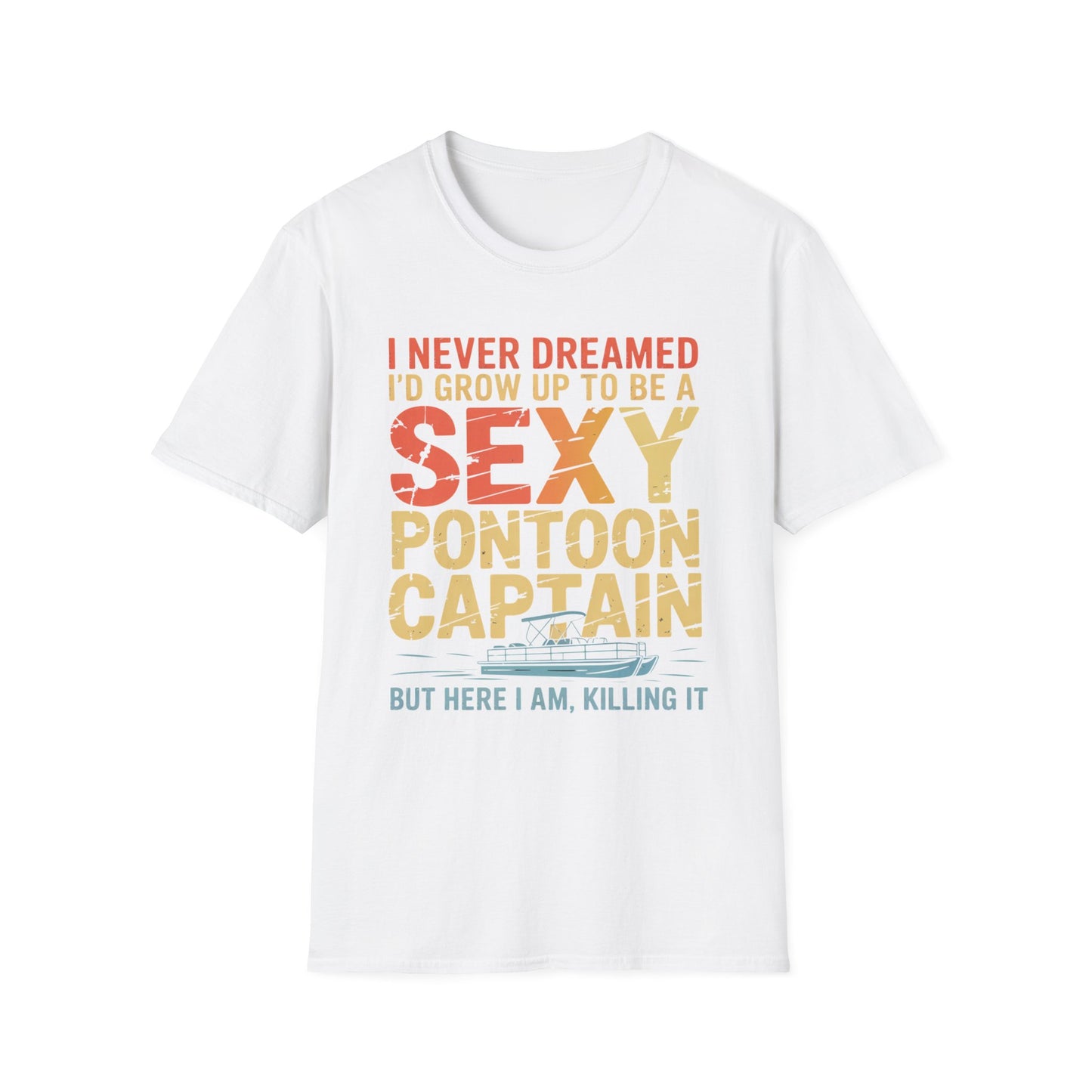 Sexy Pontoon Captain T-Shirt