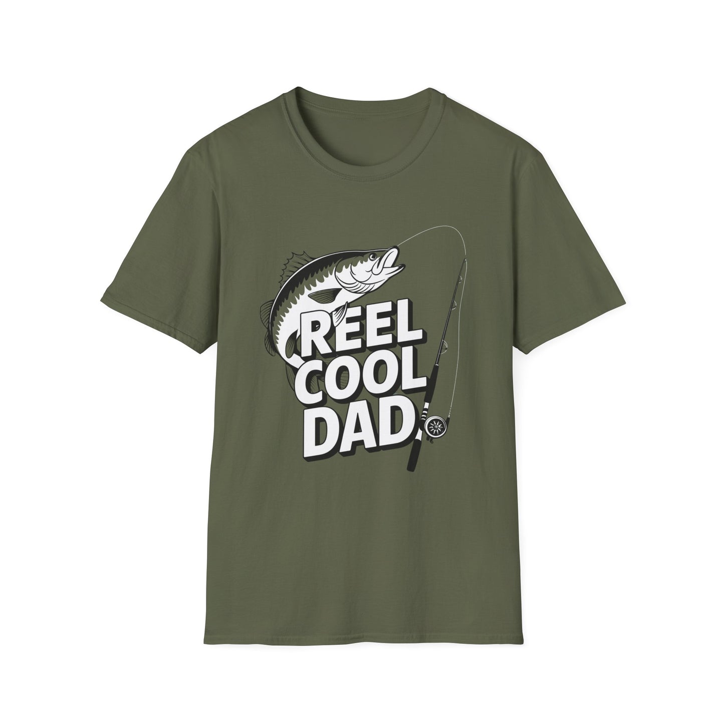 Reel Cool Dad Fishing T-Shirt