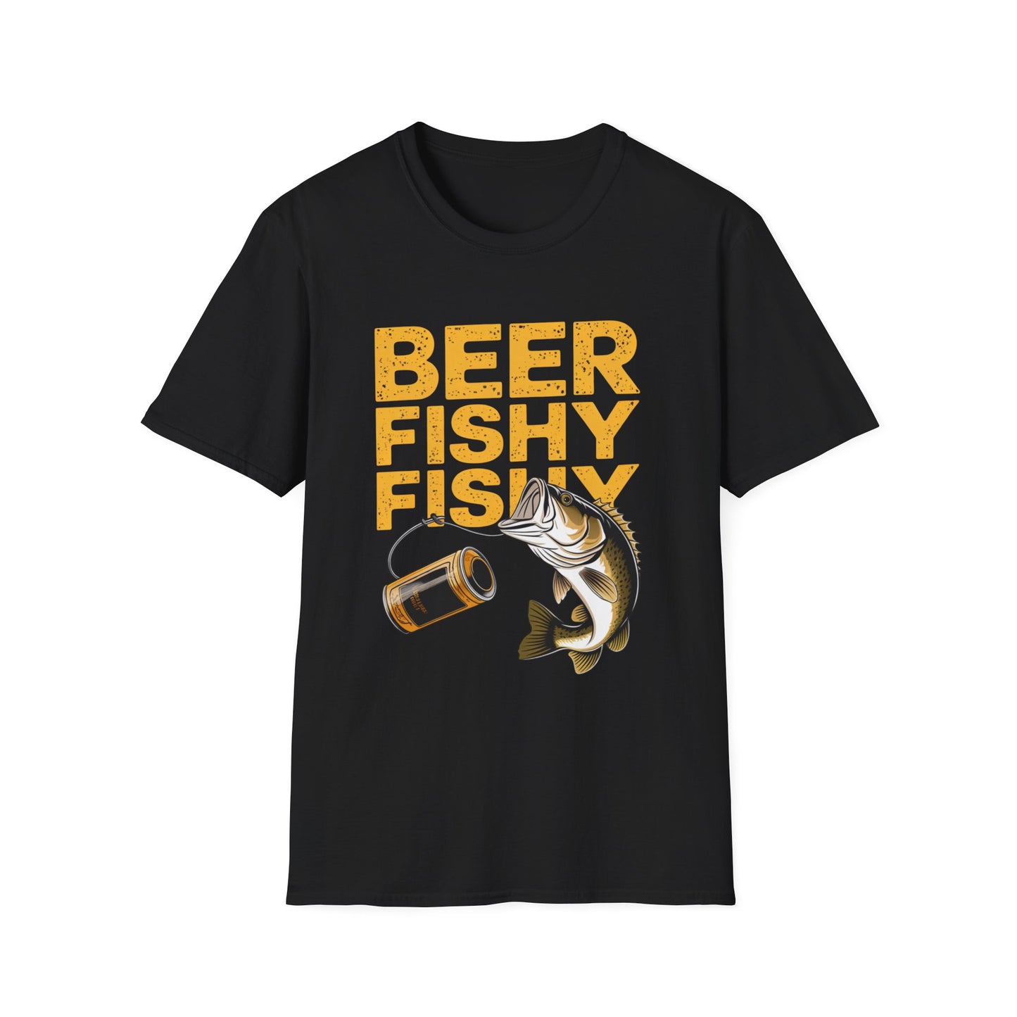 Beer Fishy Fishy Funny Fishing T-Shirt