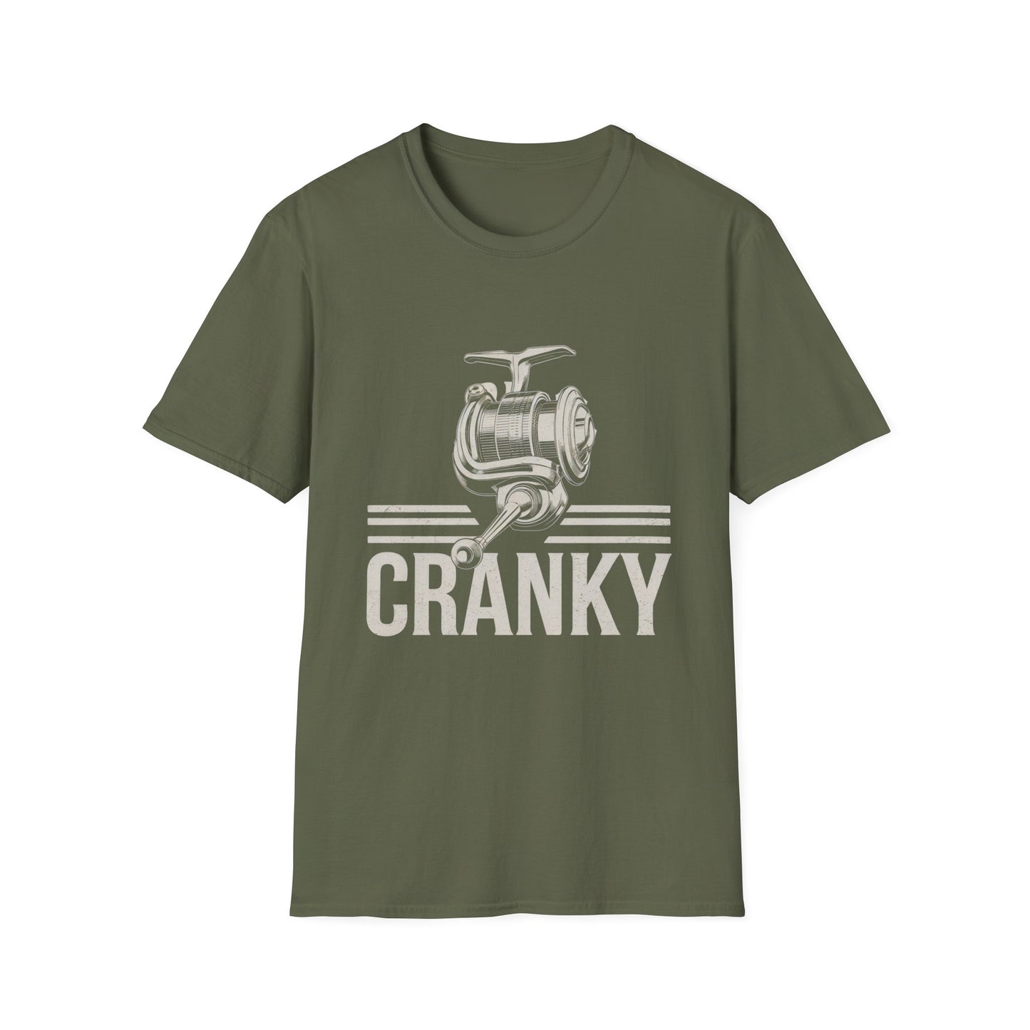 Cranky Spinner Fishing T-Shirt