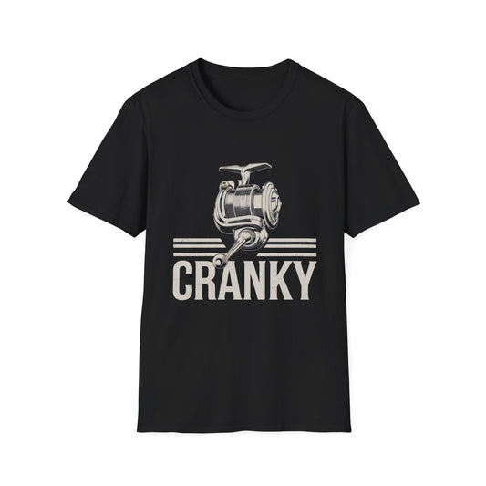 Cranky Spinner Fishing T-Shirt