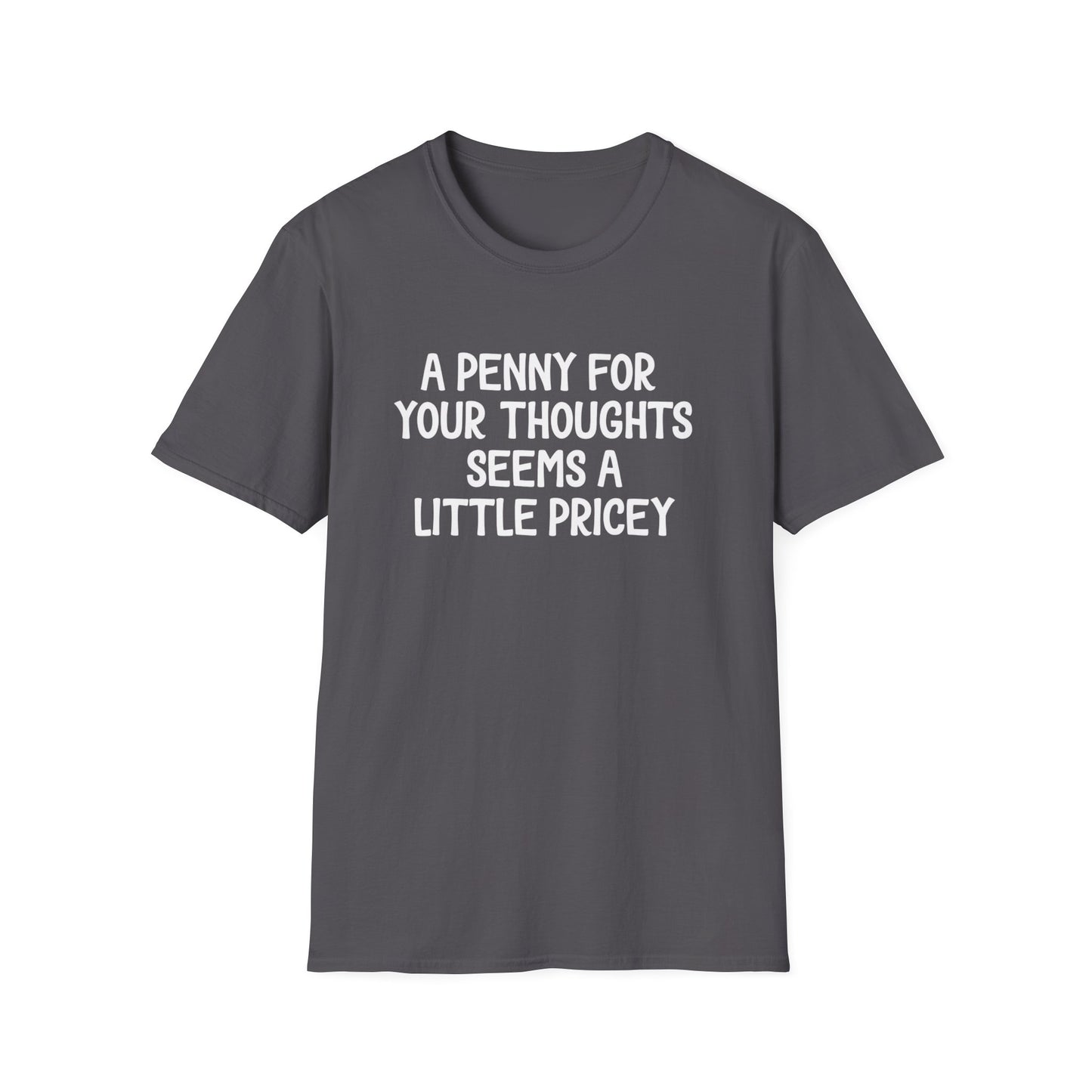 A Penny for Your Thoughts Seems a Little Pricey T-Shirt