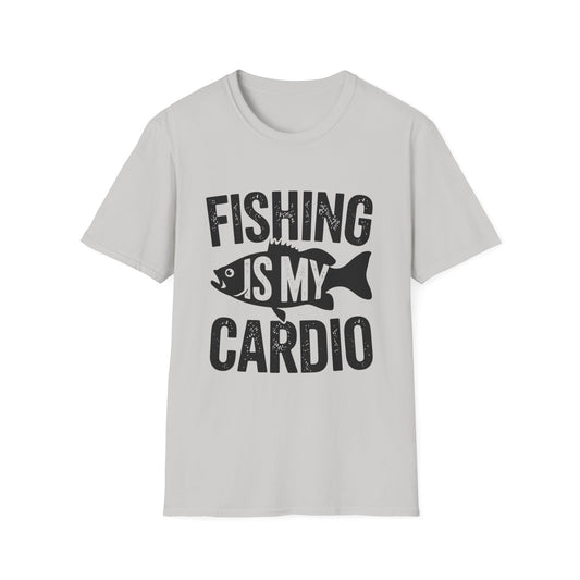 Fishing is My Cardio Funny T-Shirt