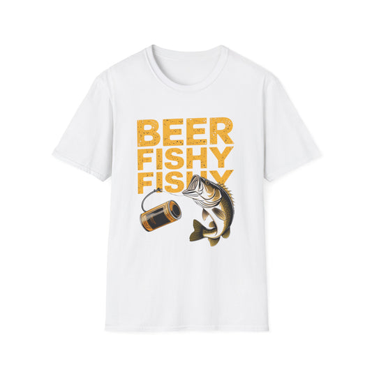 Beer Fishy Fishy Funny Fishing T-Shirt