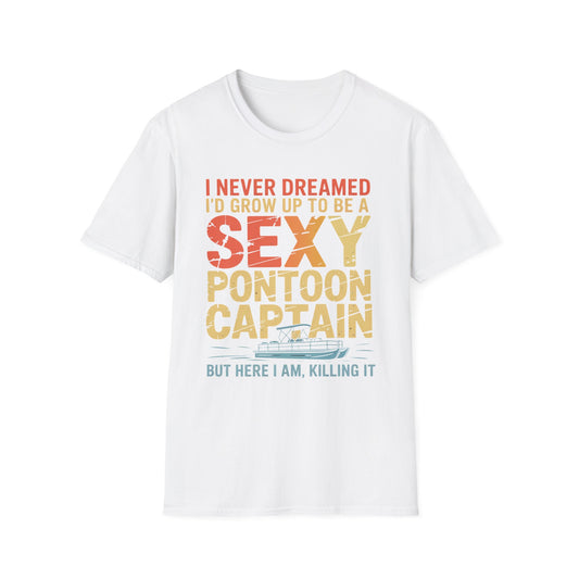 Sexy Pontoon Captain T-Shirt